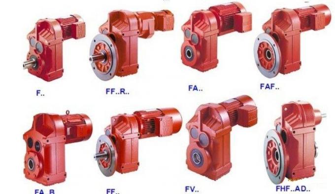 Зашейте Gearmotors вала параллели Eurodrive f спиральные